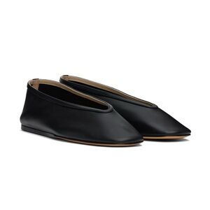 LE MONDE BERYL Black Luna Ballerina Flats Size 7